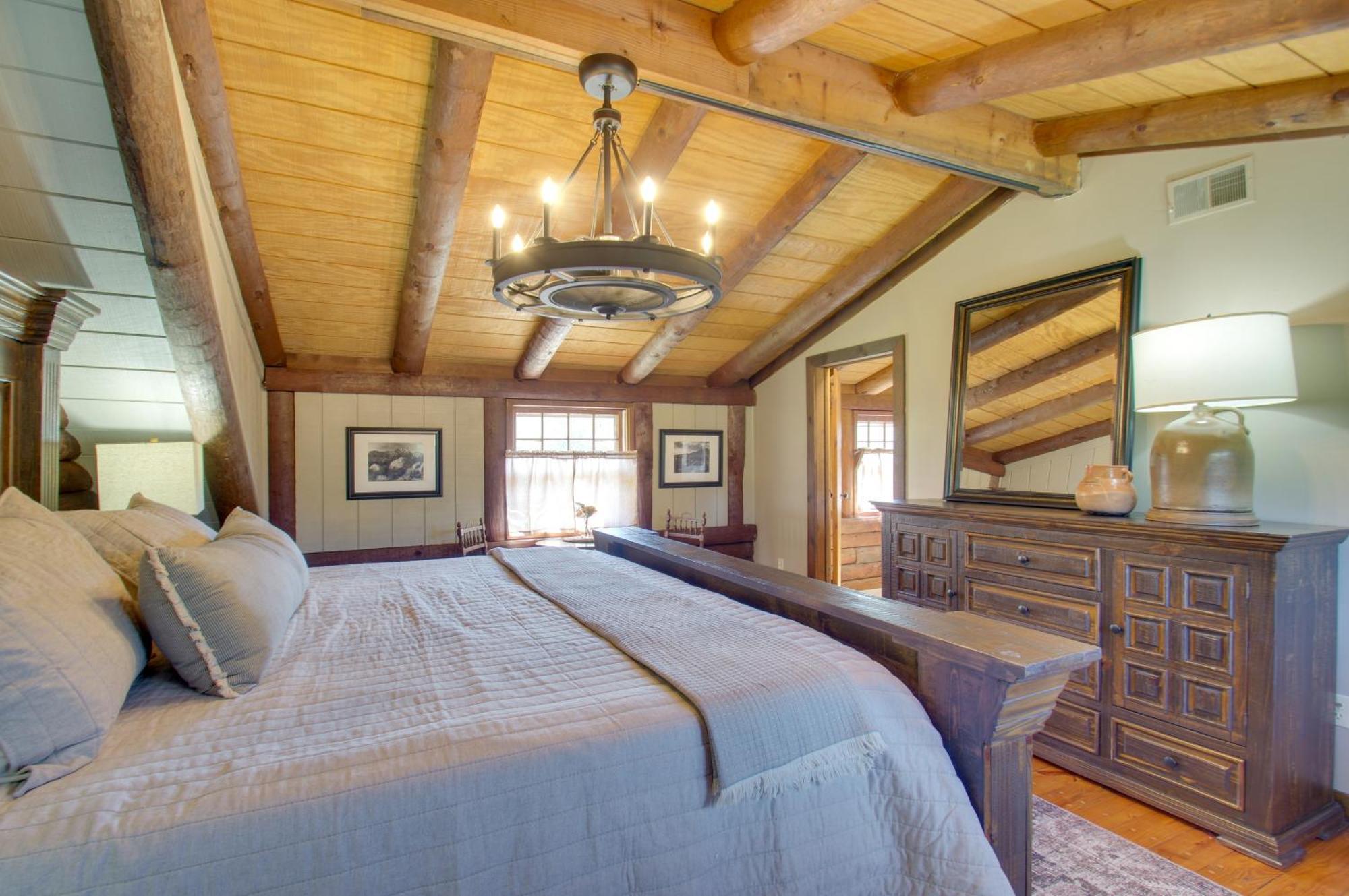 Cozy Log Cabin Getaway With Fire Pit And 3 Acres! Ruckersville Exterior photo